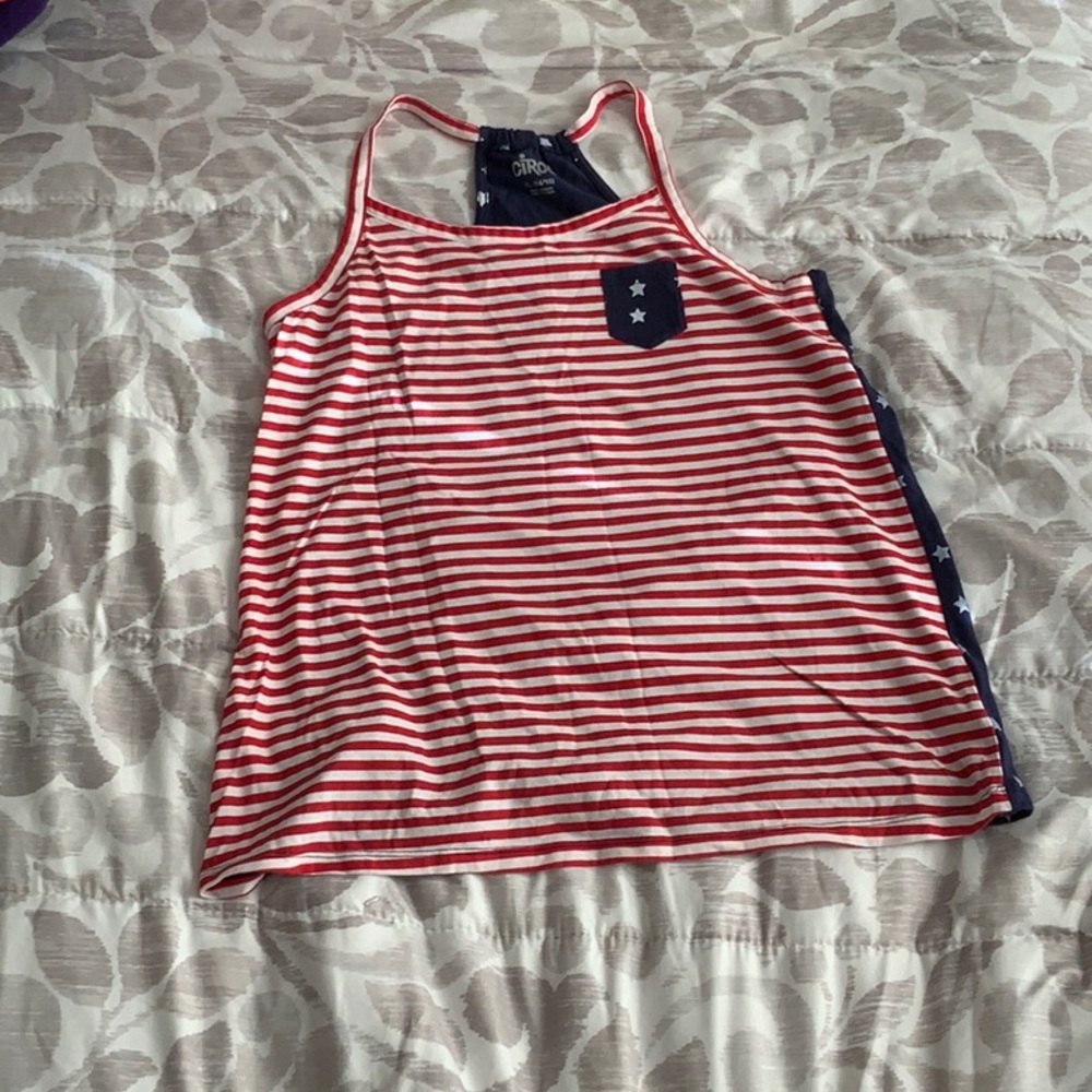 4th of July tank top